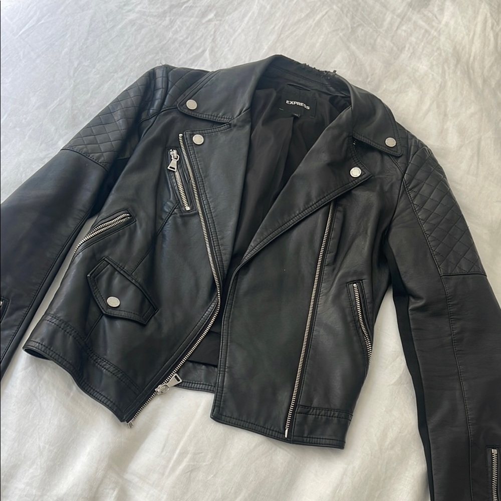 Express Moto Leather Jacket